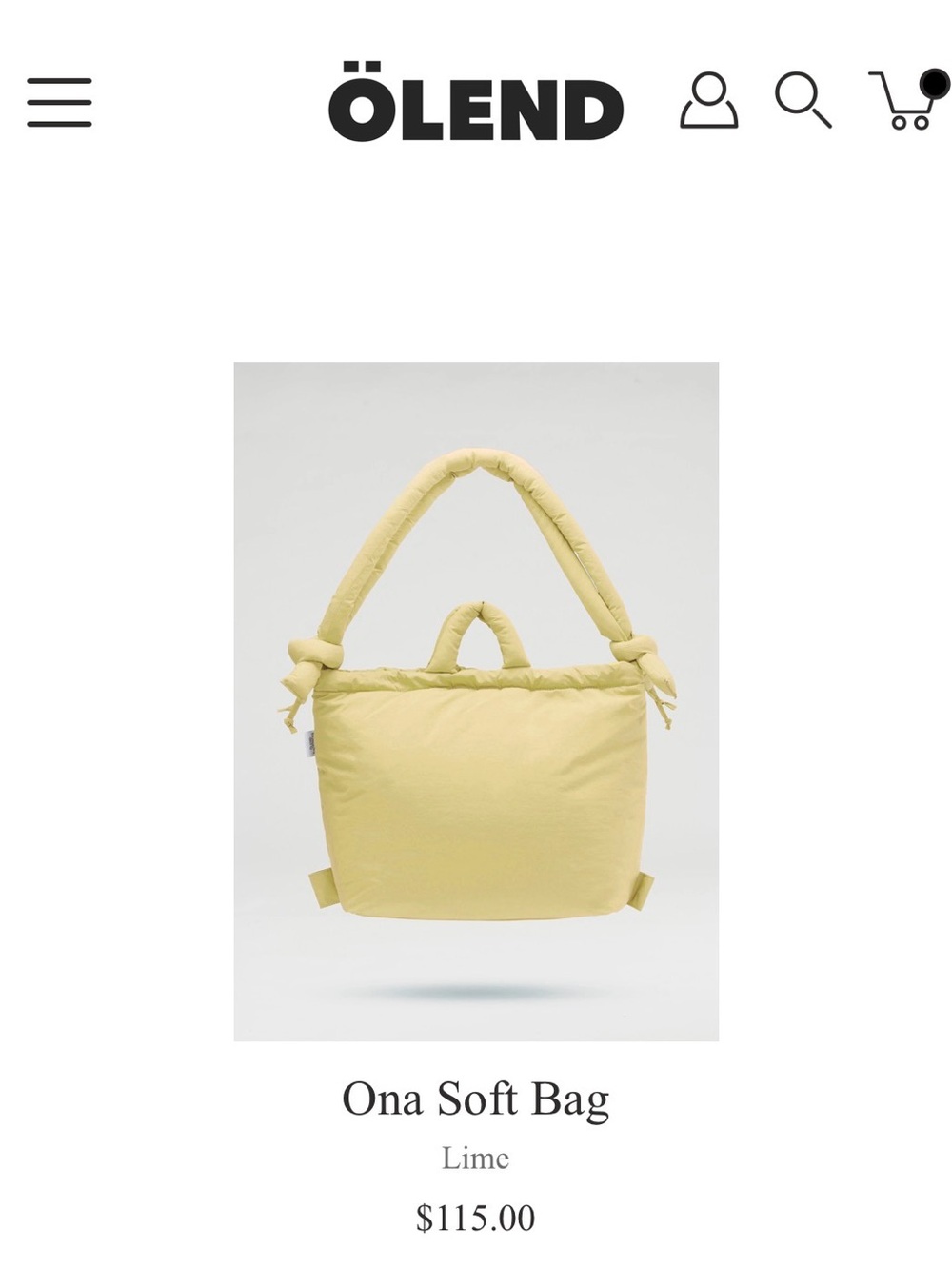 Olend Ona Tote Bag